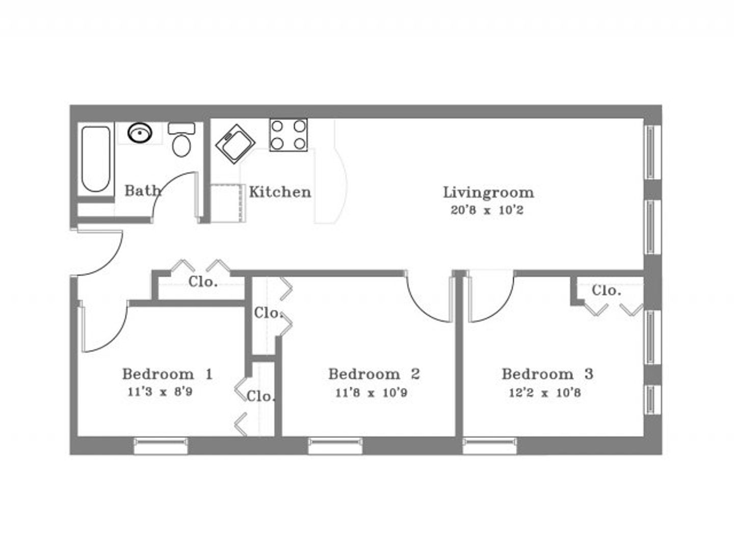 Ithaca Apartment: 407 College Ave