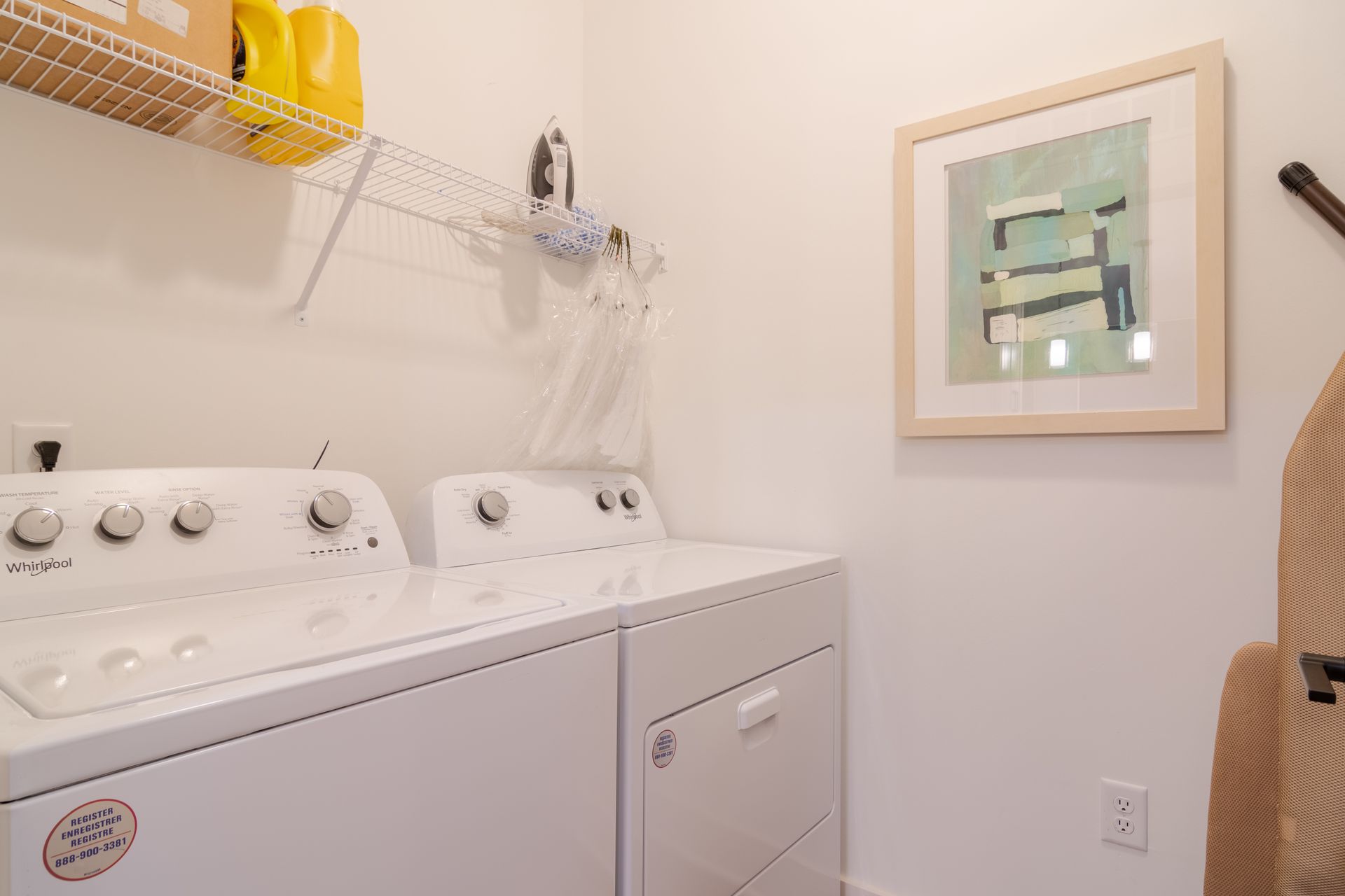 Laundry room at Treesort Luxury Living