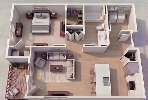 1 Bed 1 Bath Affordable