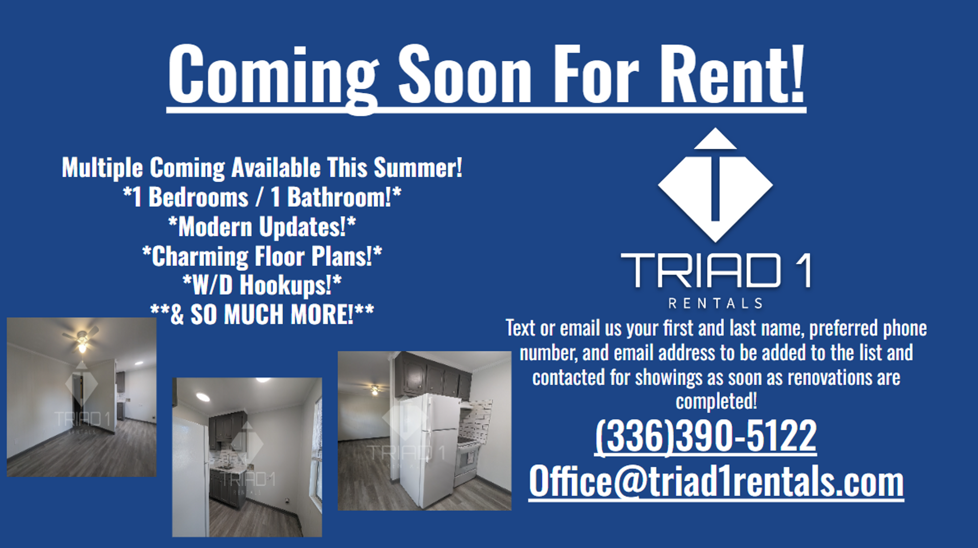 Winston- Salem Apartment: 804 Meadow Ridge Ct.