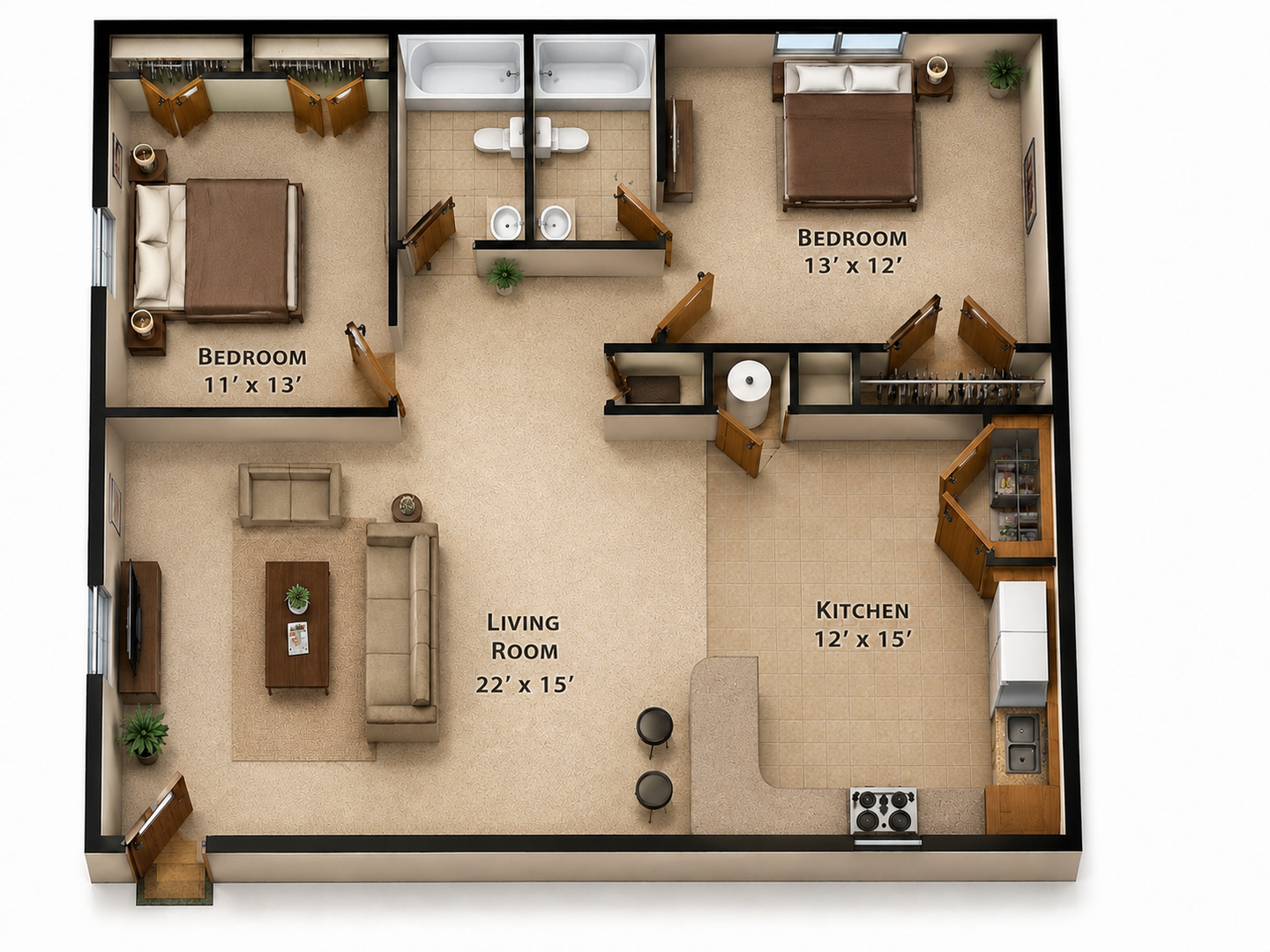 Bentonville Apartment: 7806 SW Blue Jay
