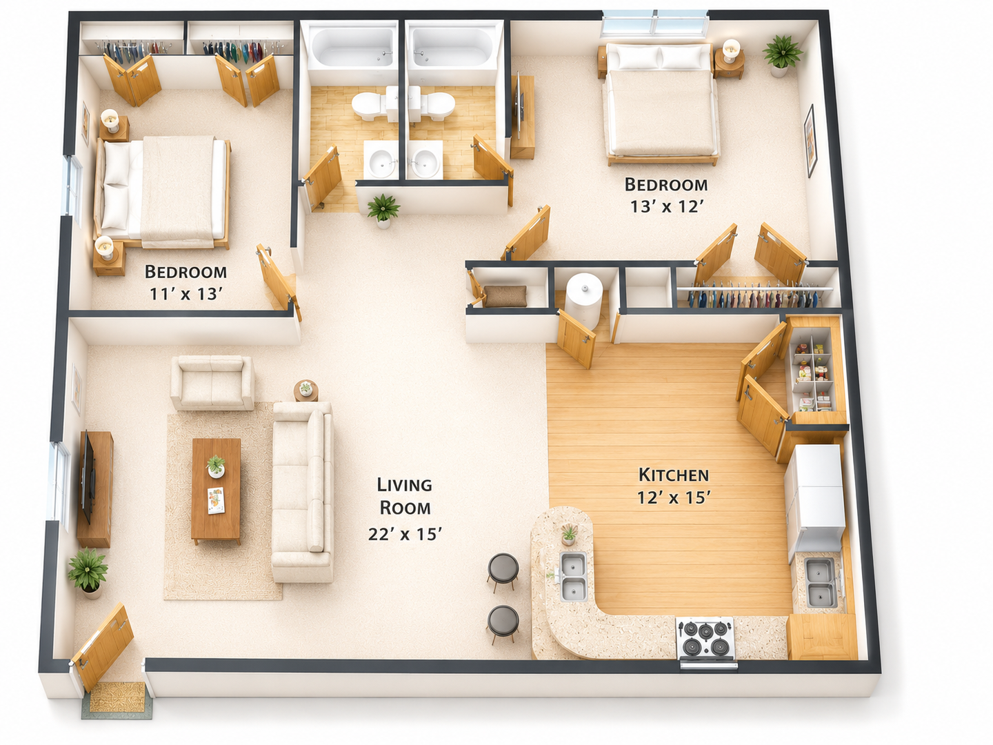 Bentonville Apartment: 7806 SW Blue Jay