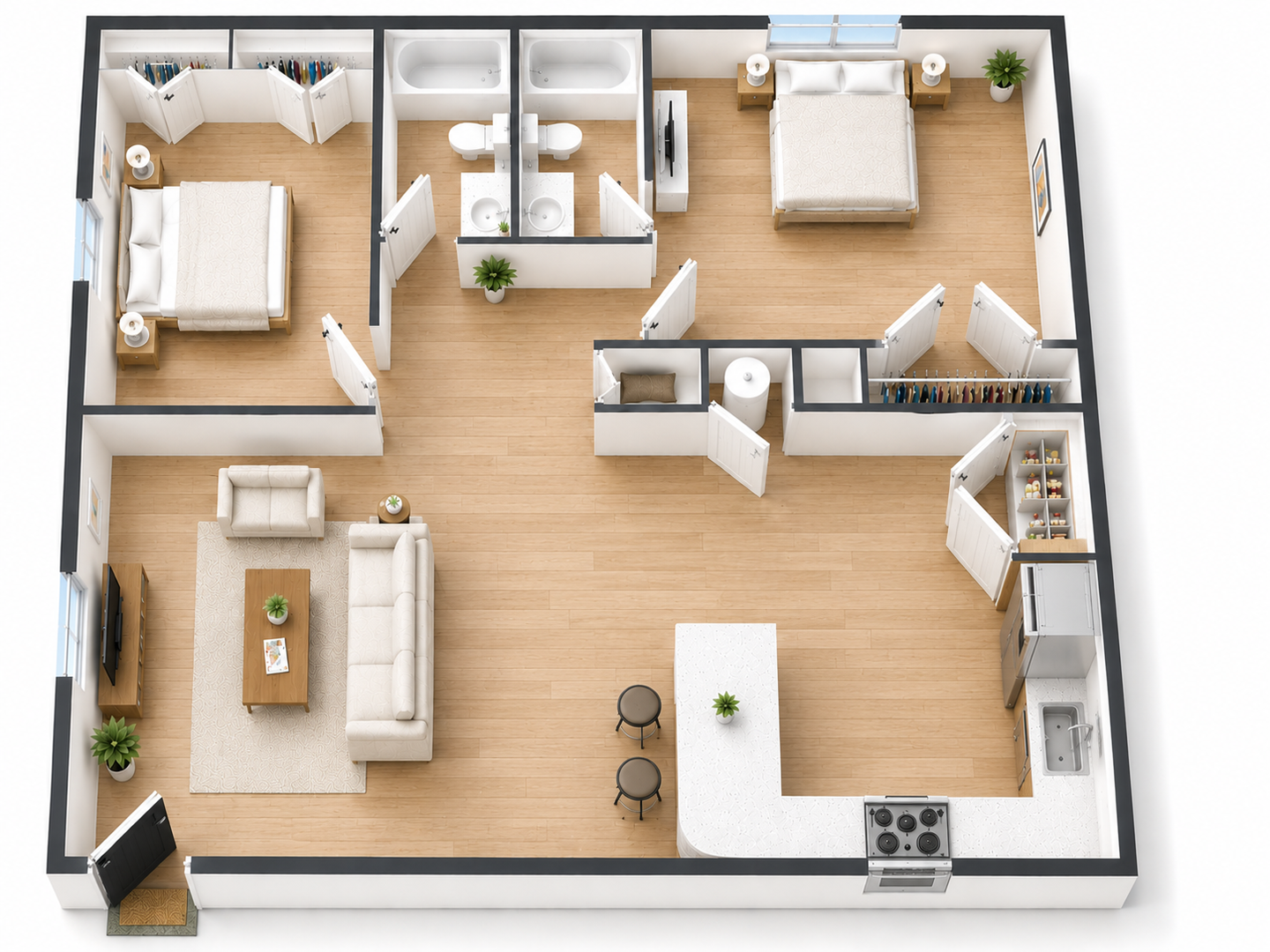 Bentonville Apartment: 7806 SW Blue Jay