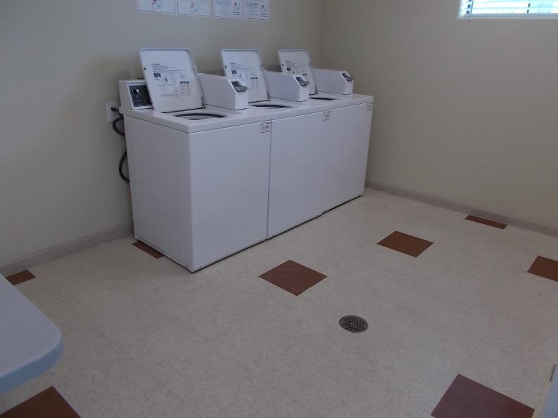 Laundry room at River Ranch