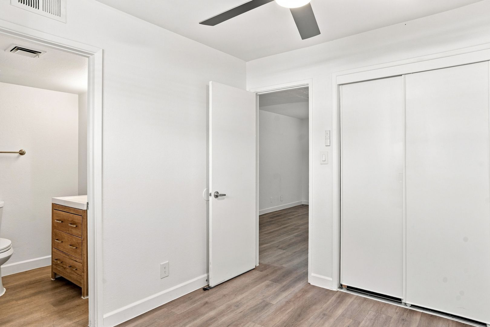 Unfurnished bedroom — representative home at The Element.