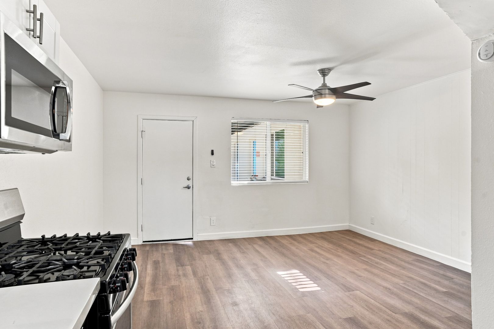 Unfurnished apartment interior — representative home at The Element.