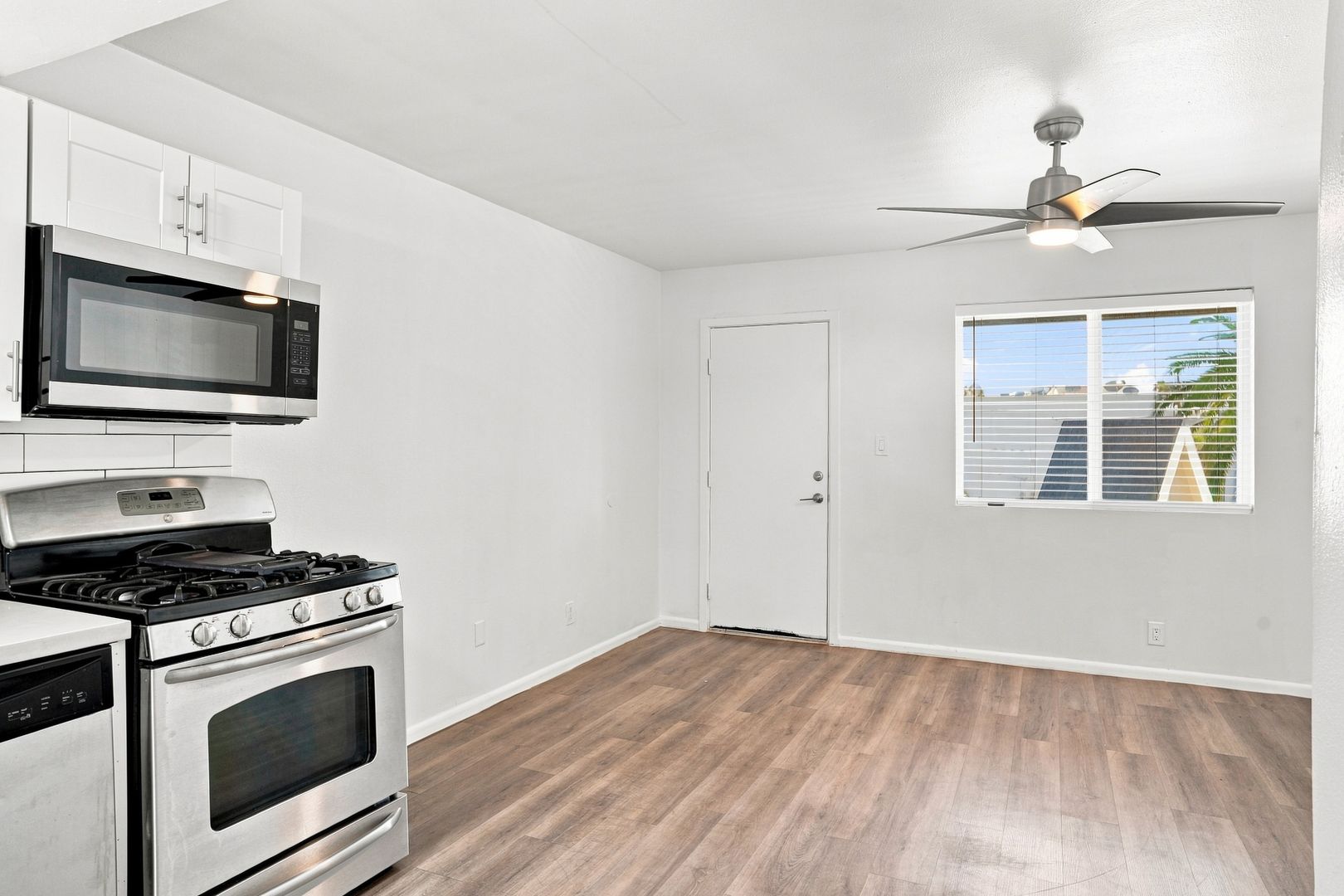 Unfurnished apartment interior — representative home at The Element.