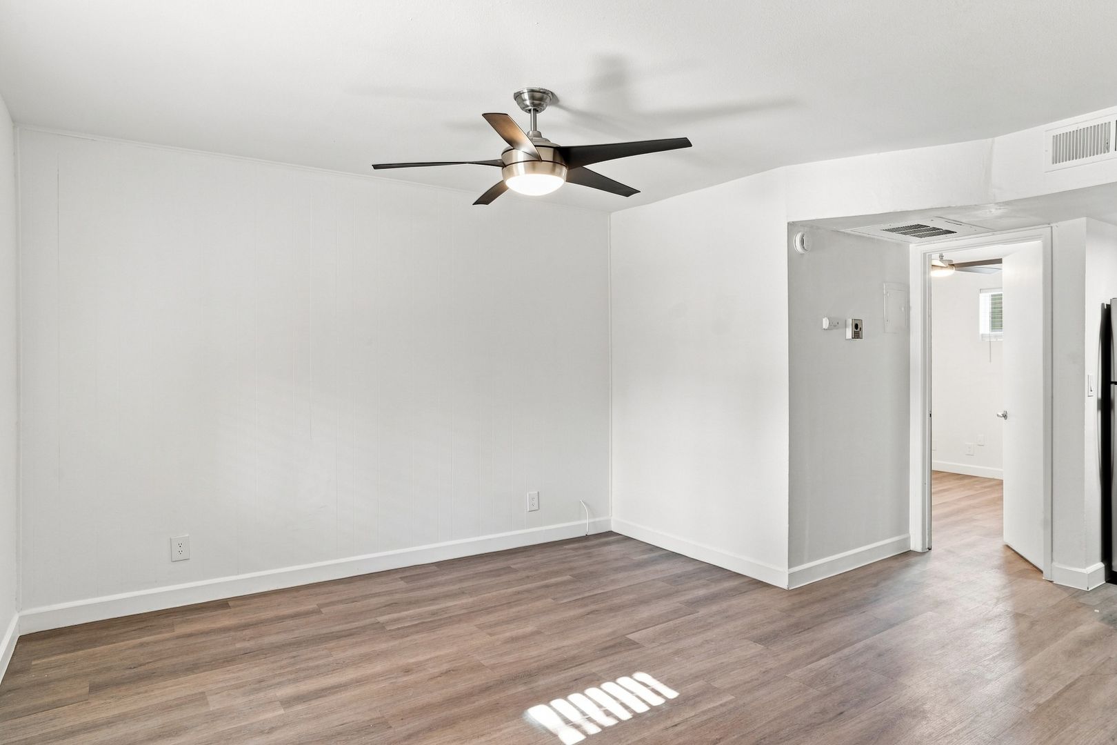 Unfurnished apartment interior — representative home at The Element.