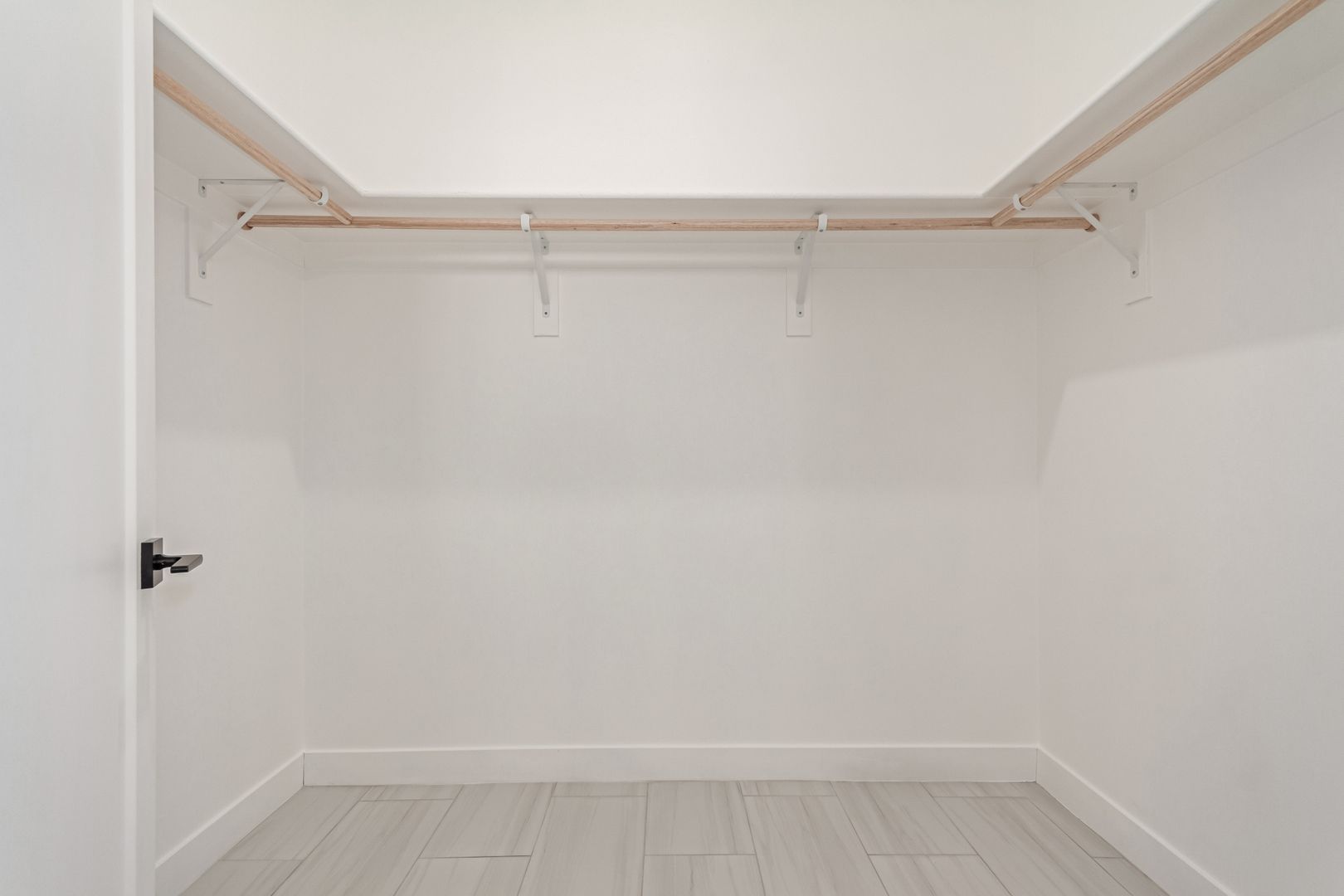Closet storage — representative home at Arcadia 15.