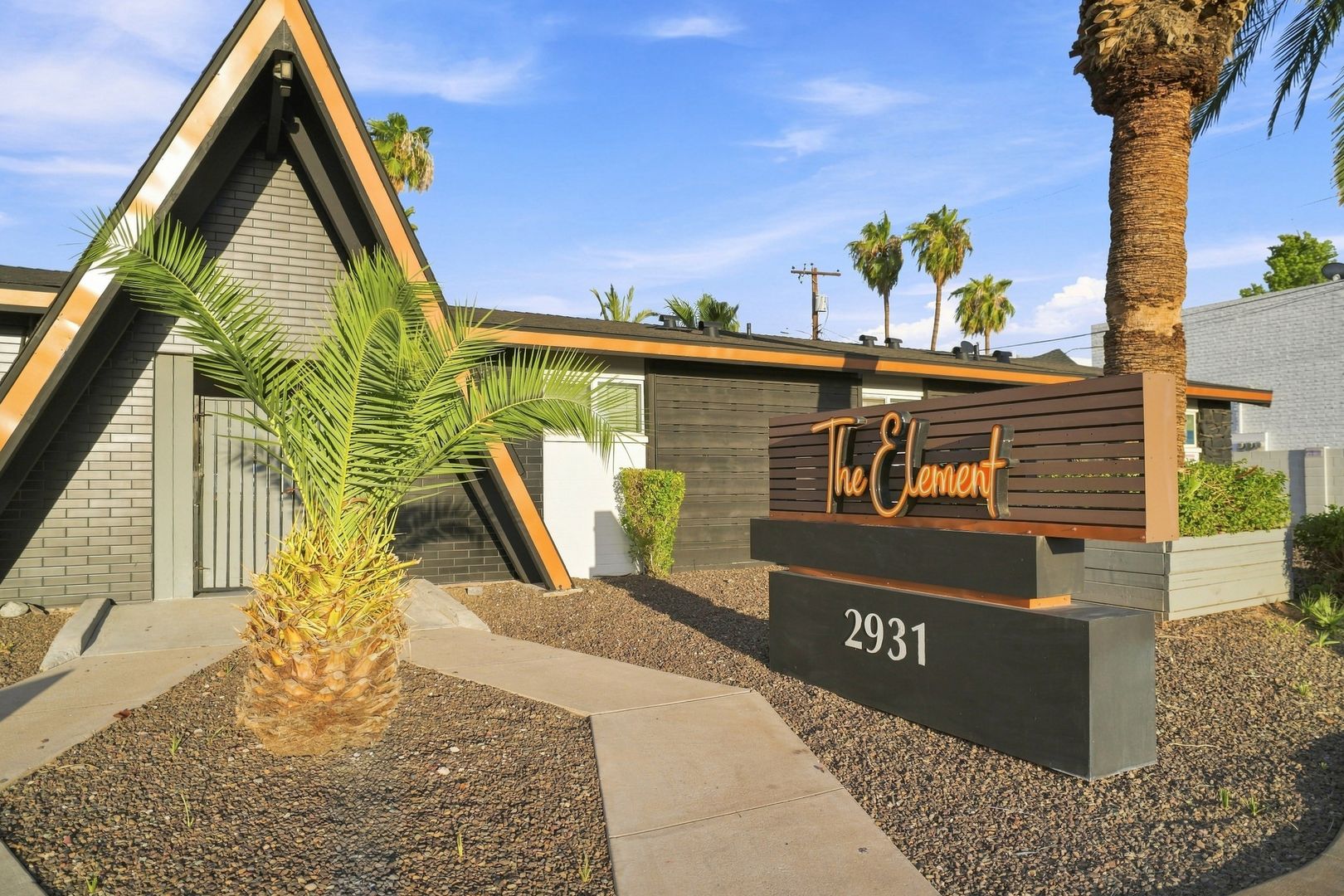 Building exterior at The Element.