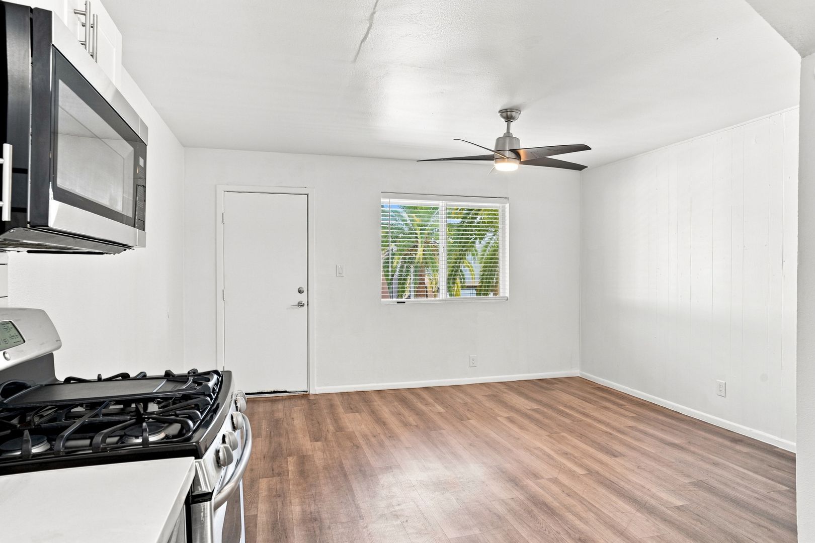 Unfurnished apartment interior — representative home at The Element.