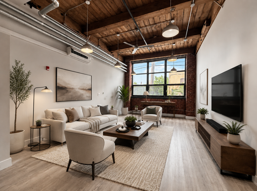 ⭐ Stunning Industrial-Style 1 Bedroom Loft⭐ – photo 1