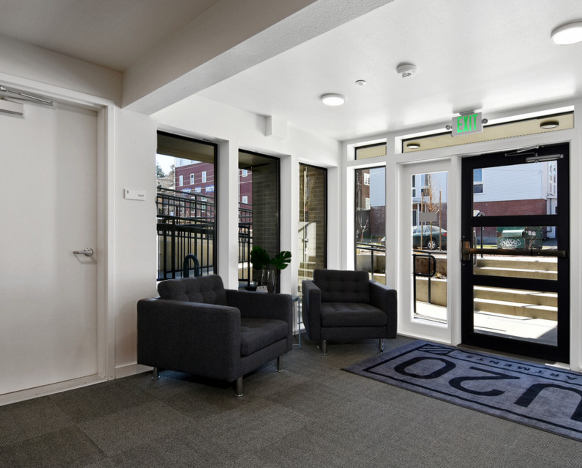 Lobby at U20 Apartments 4536 20th Ave NE