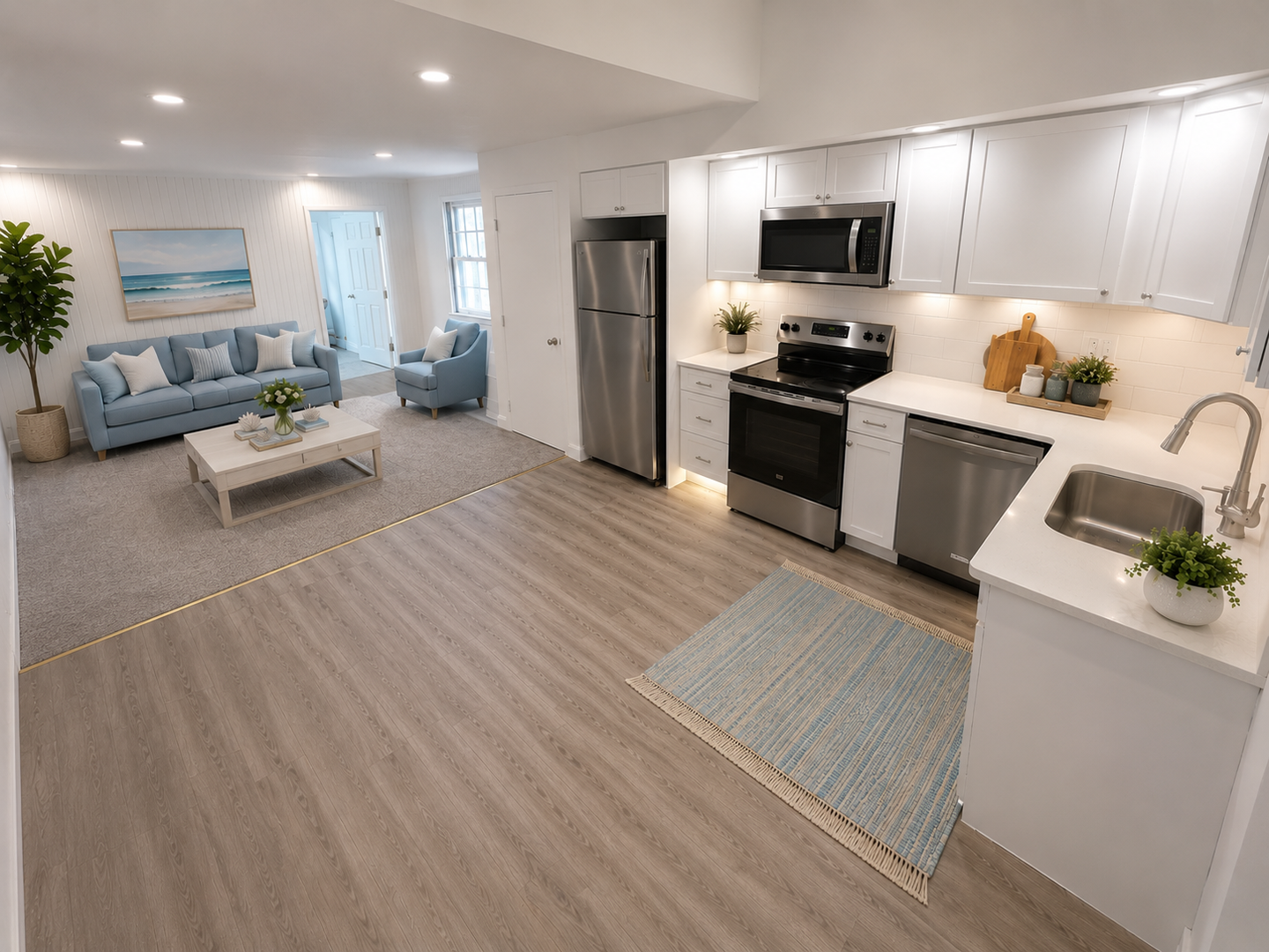 Wayne Apartment: 203-B N. Aberdeen Ave.