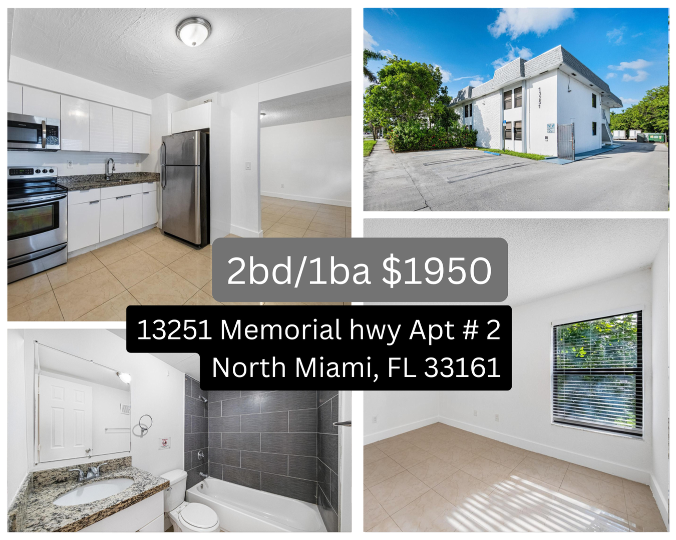 North Miami Apartment: 13251 Memorial hwy