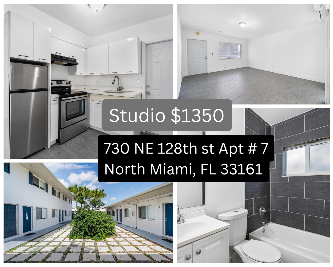 North Miami Apartment: 730 NE 128th st