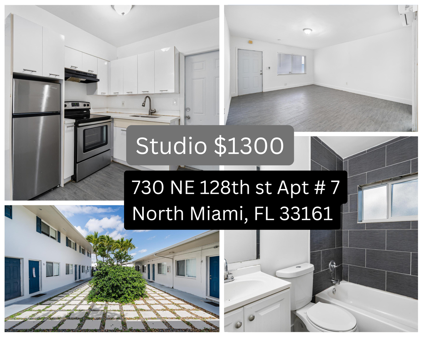 North Miami Apartment: 730 NE 128th st