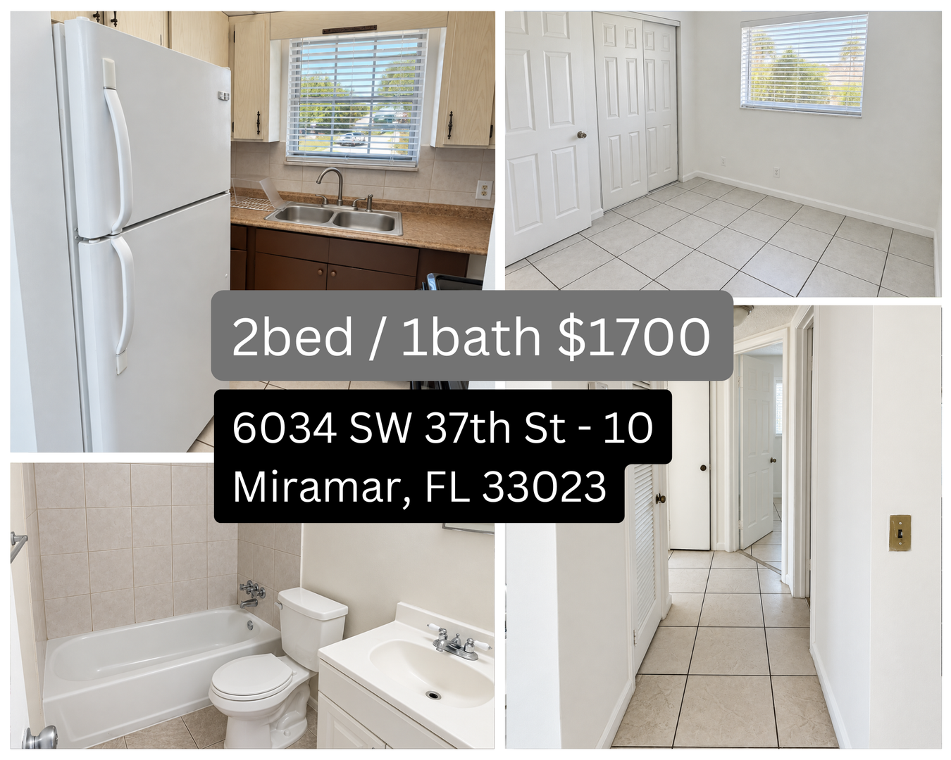 Miramar Apartment: 6034 SW 37 street