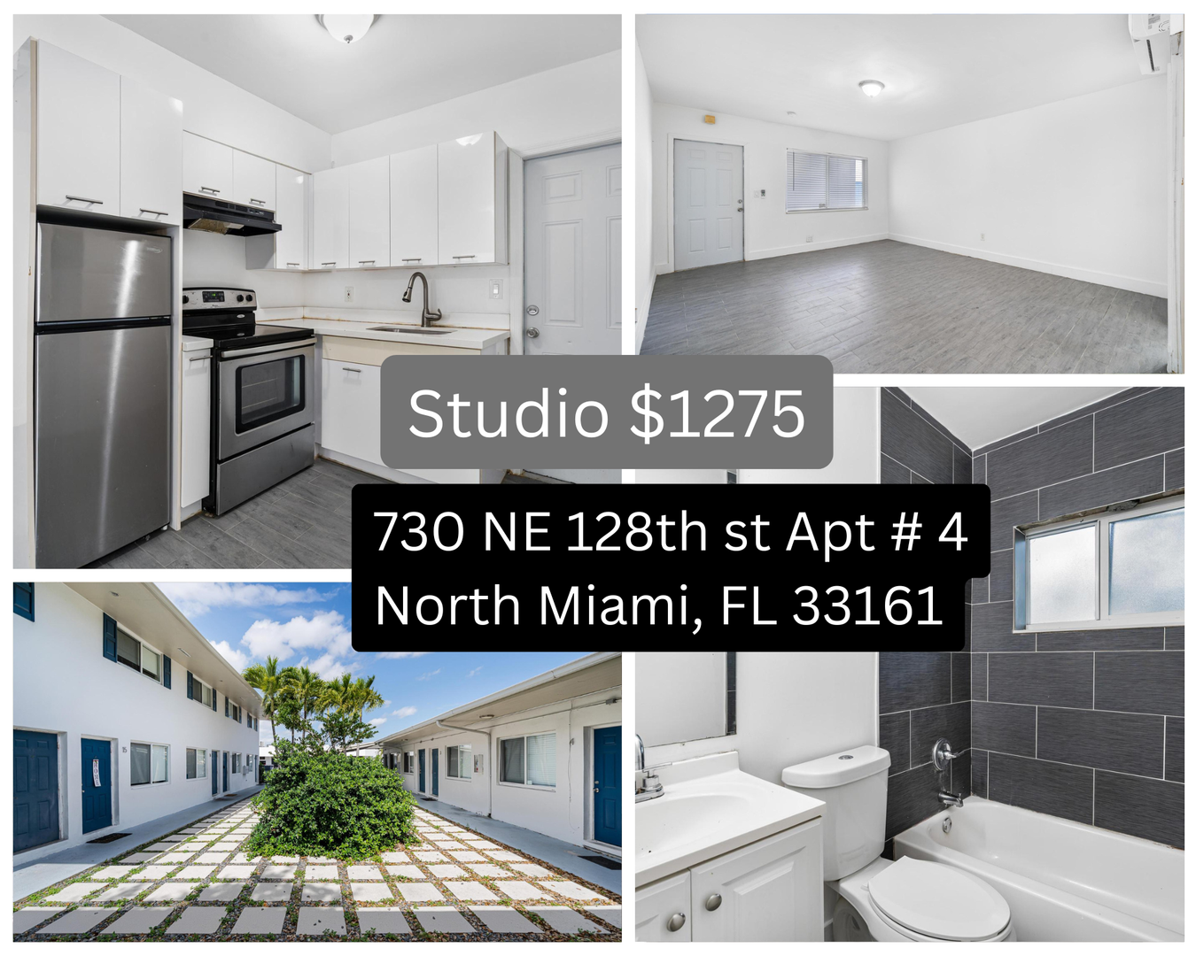 North Miami Apartment: 730 NE 128th st