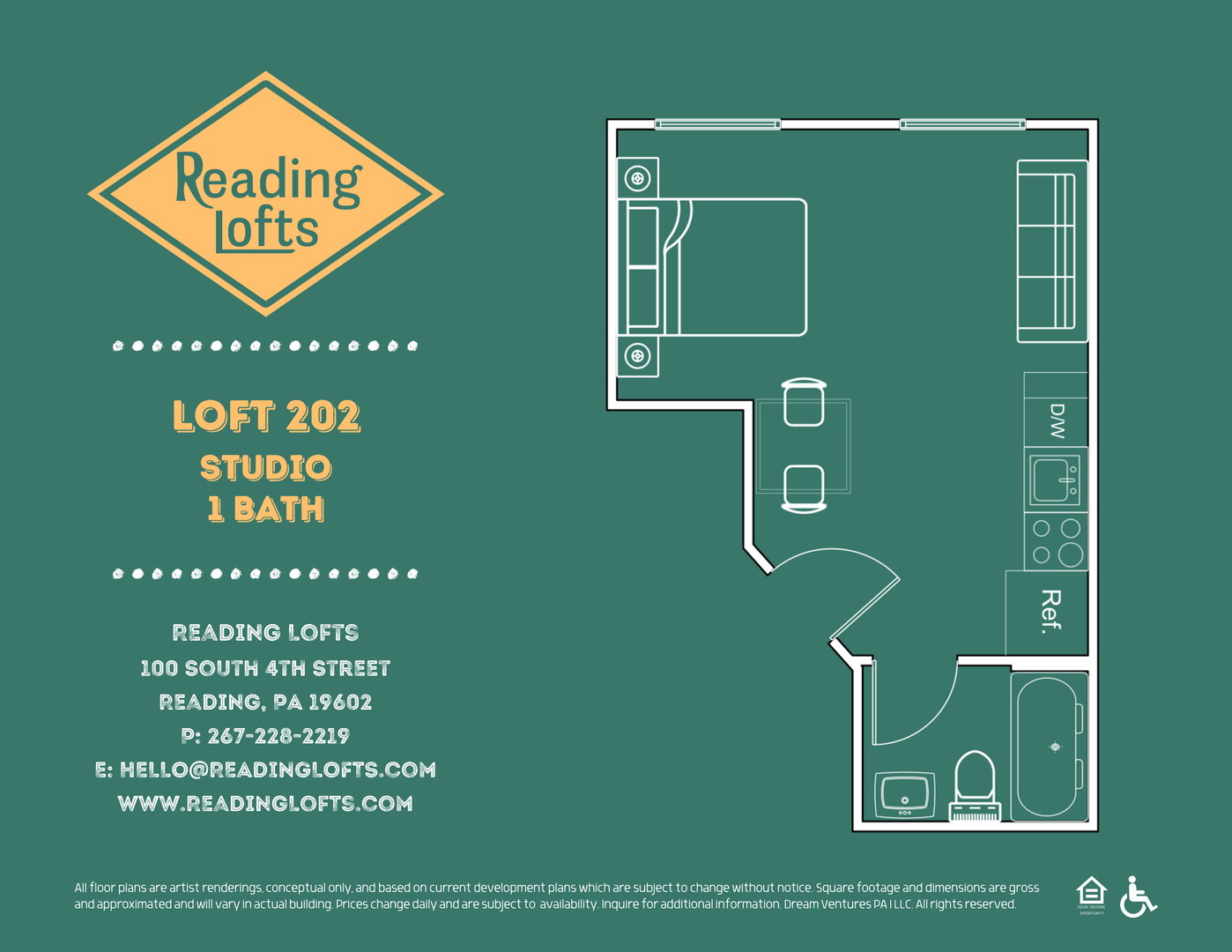 Reading Apartment: 100 S. 4th St