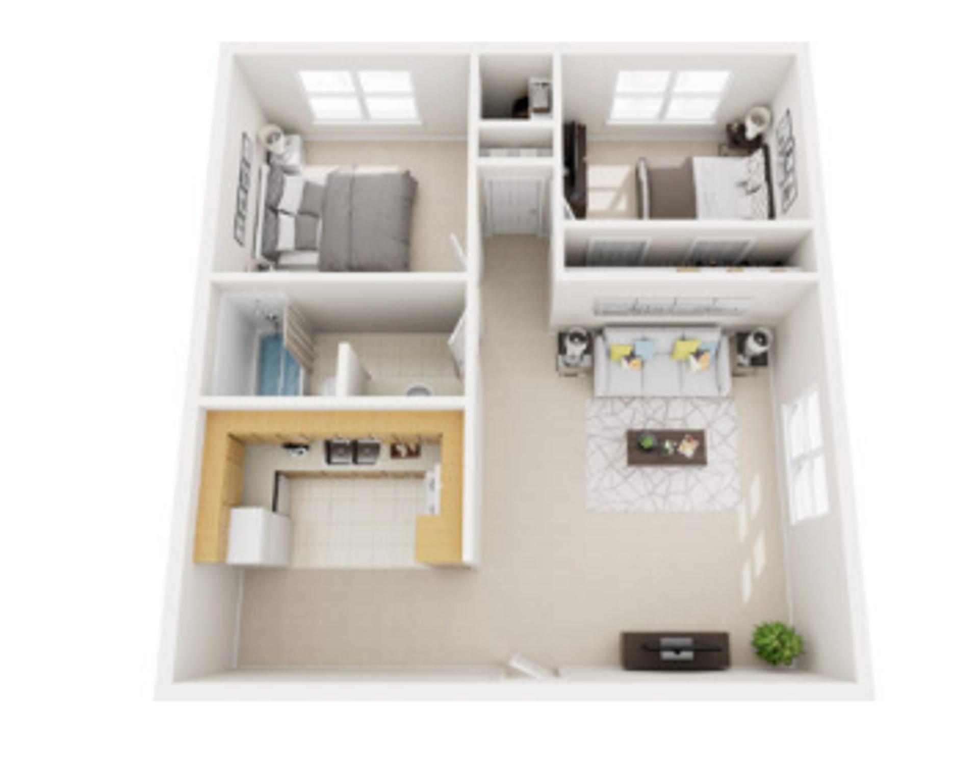 Midwest Apartment: 8032  E. Reno