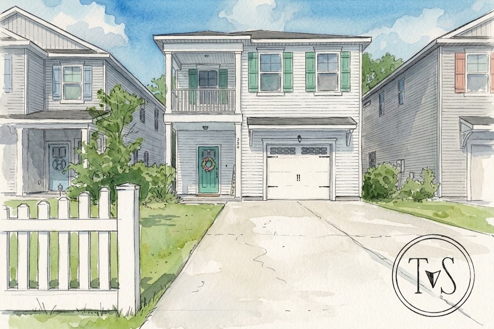 Savannah House: 224 Flagler Drive