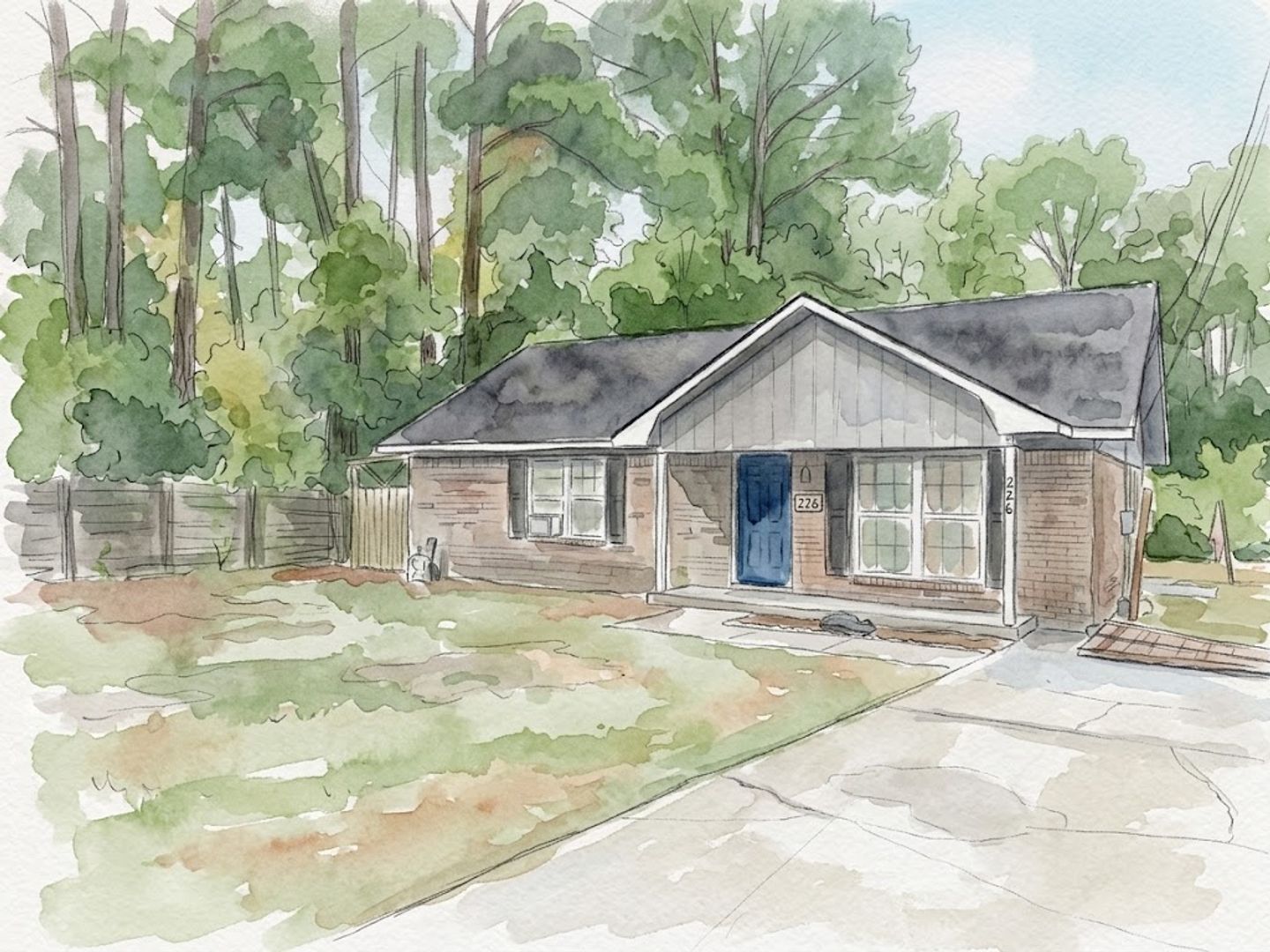 Hinesville House: 226 Sequoia Circle