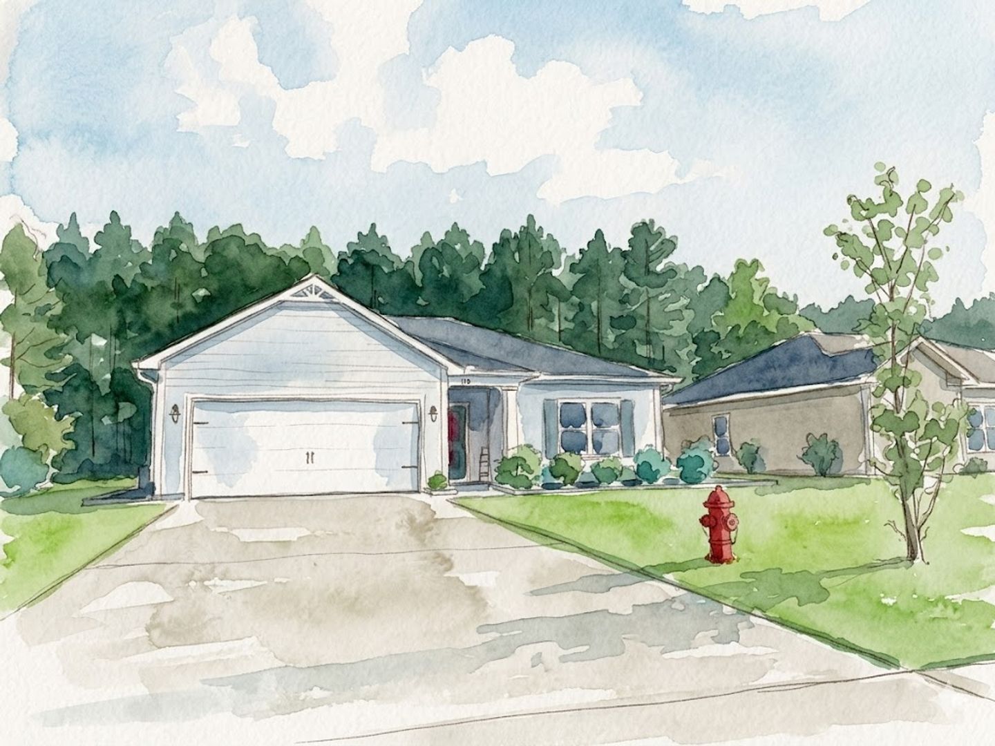 Hinesville House: 1110 Marne Boulevard