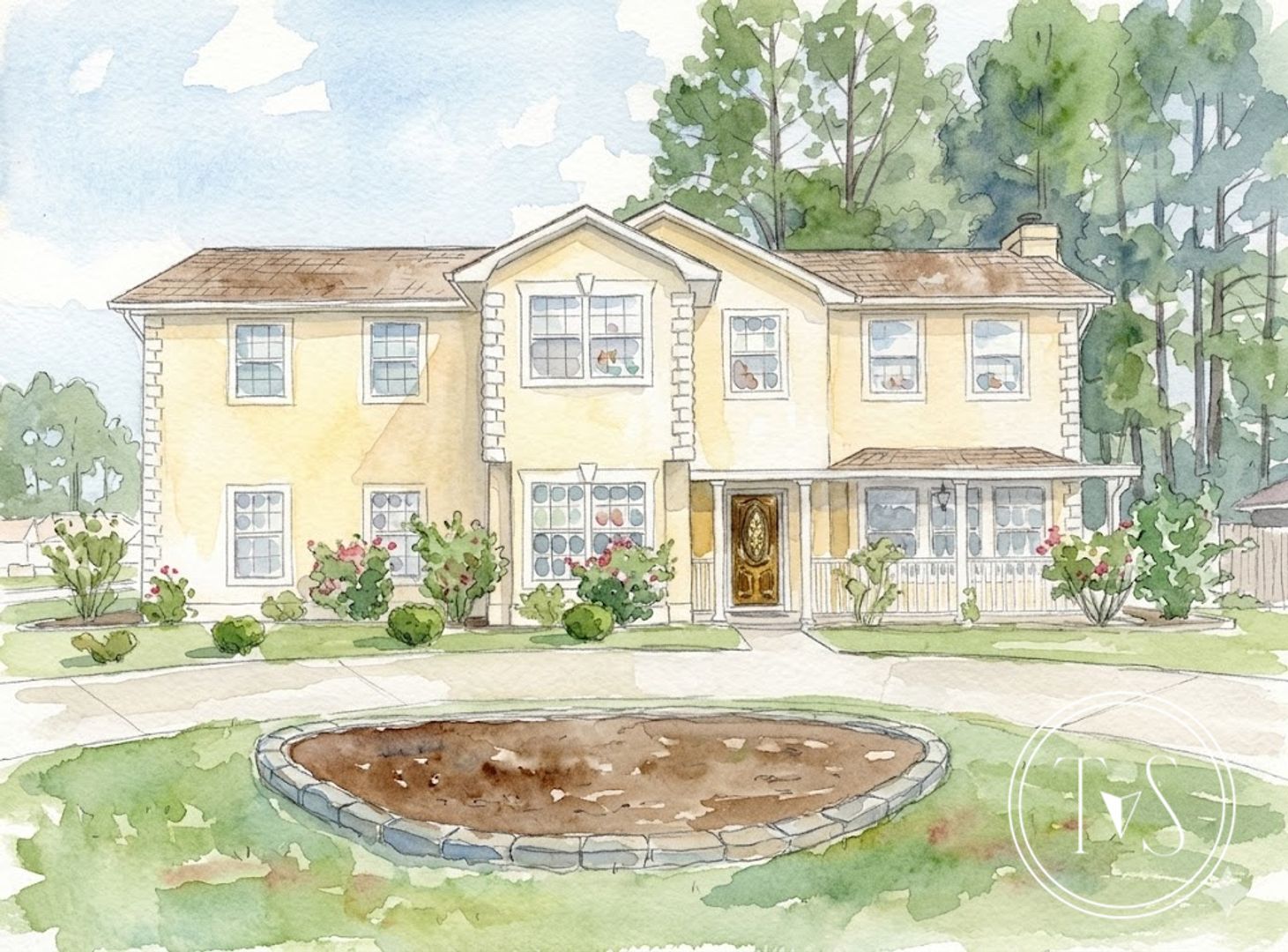 Hinesville House: 1909 Stonehenge Drive