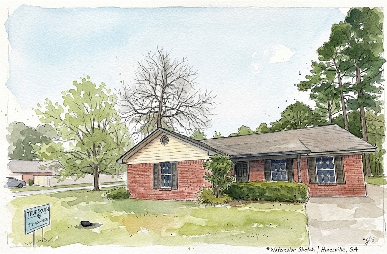 Hinesville House: 730 Dover Lane