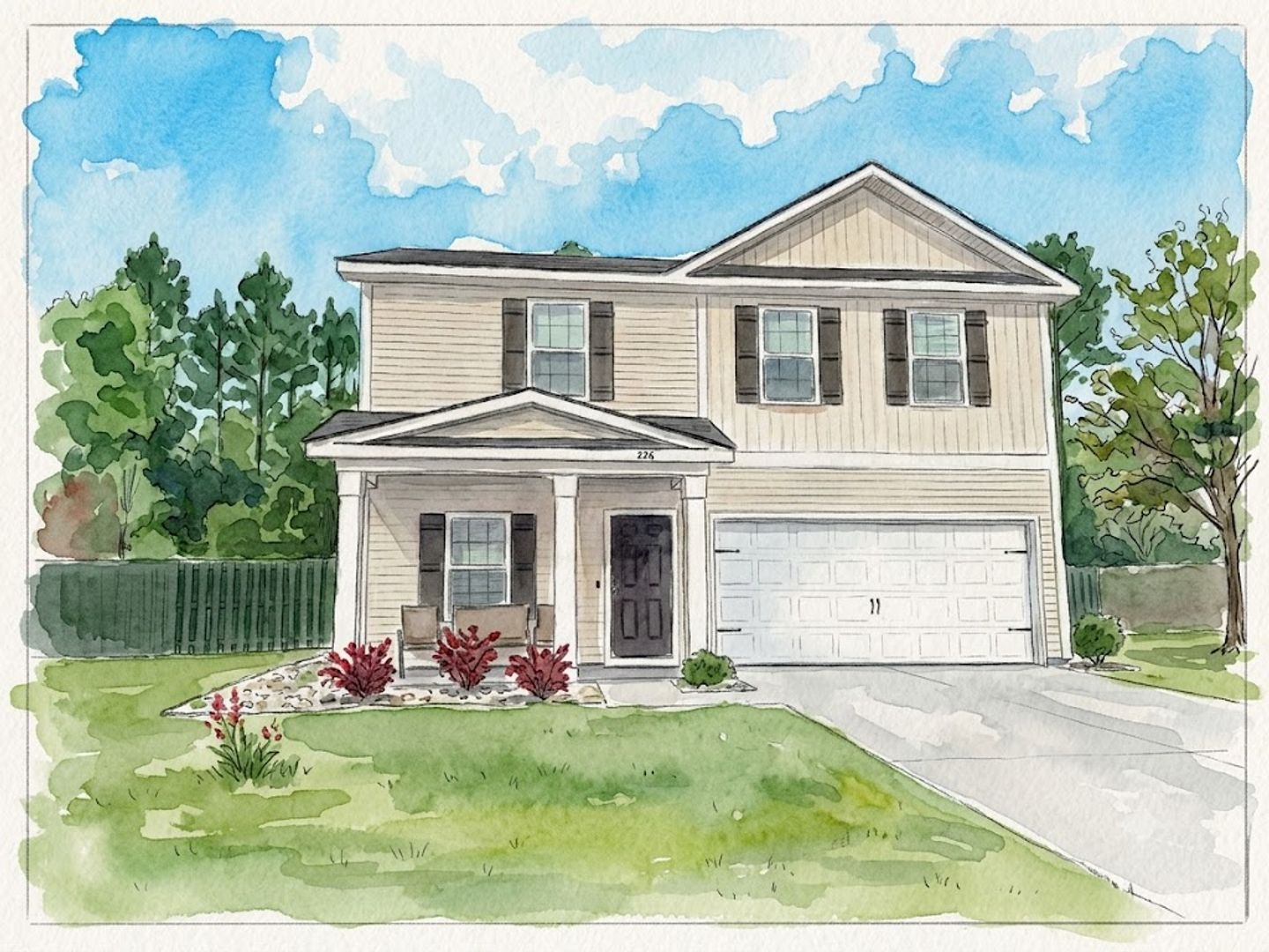 Hinesville House: 328 Brightleaf Circle