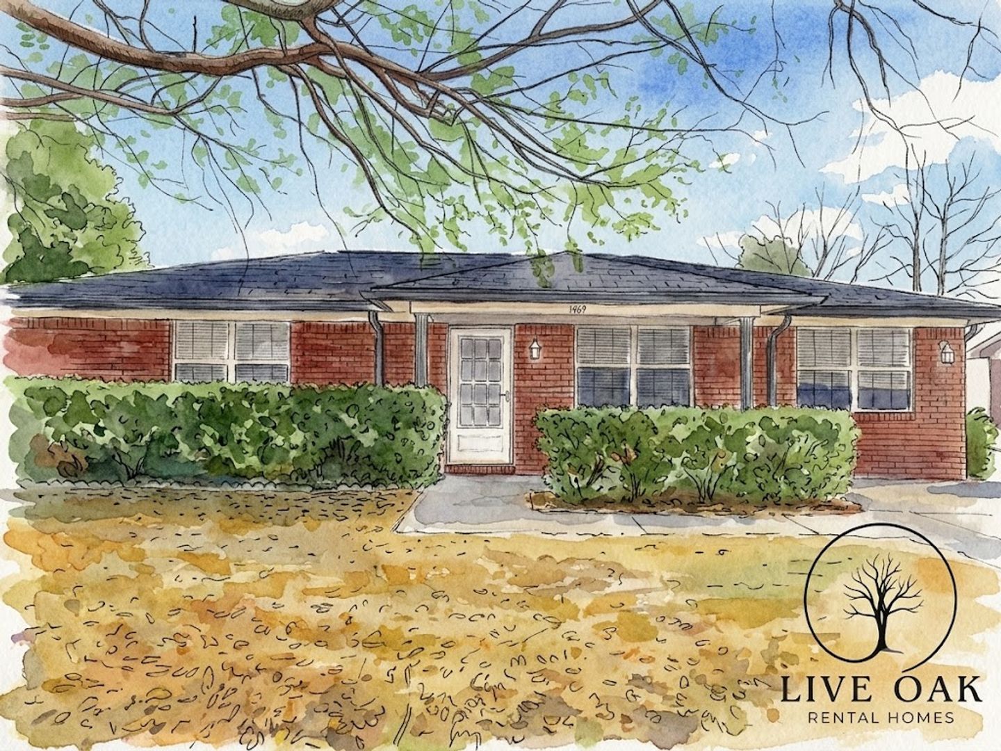 Hinesville House: 1469 Flo Zechman Drive