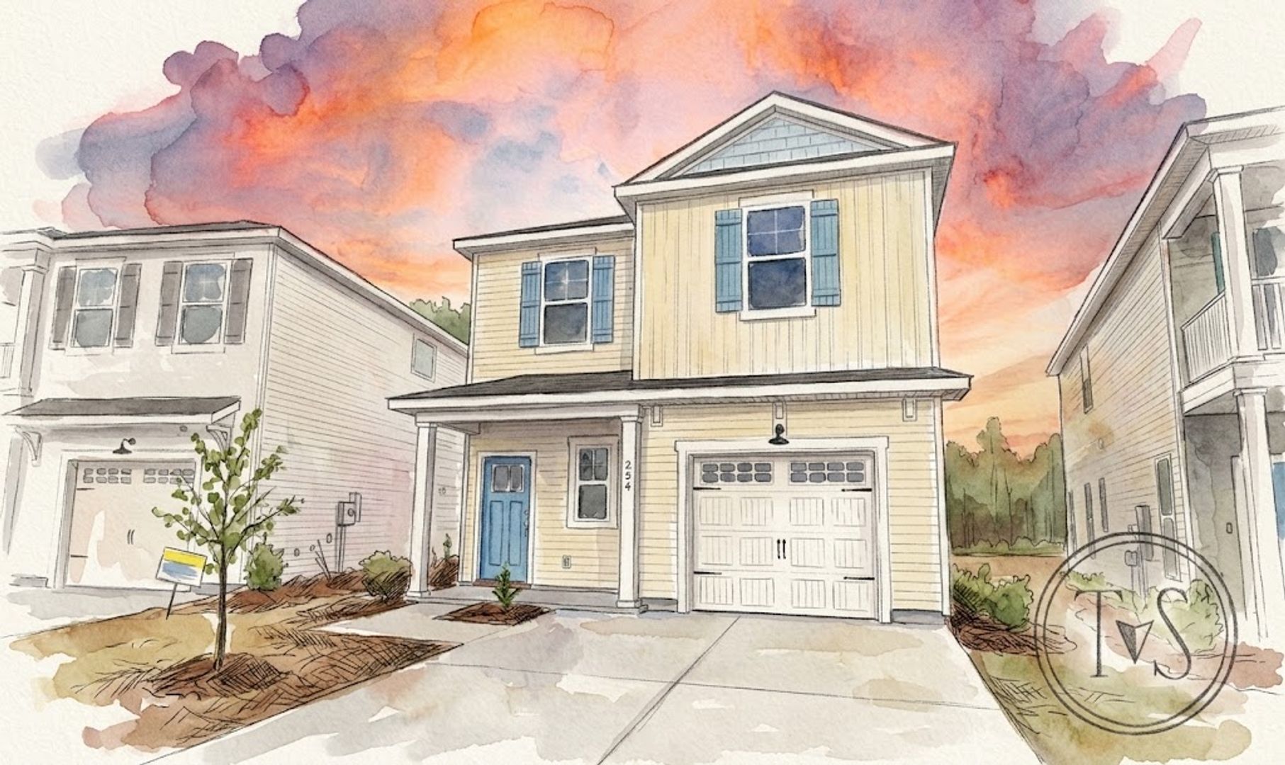 Savannah House: 254 Flagler Drive