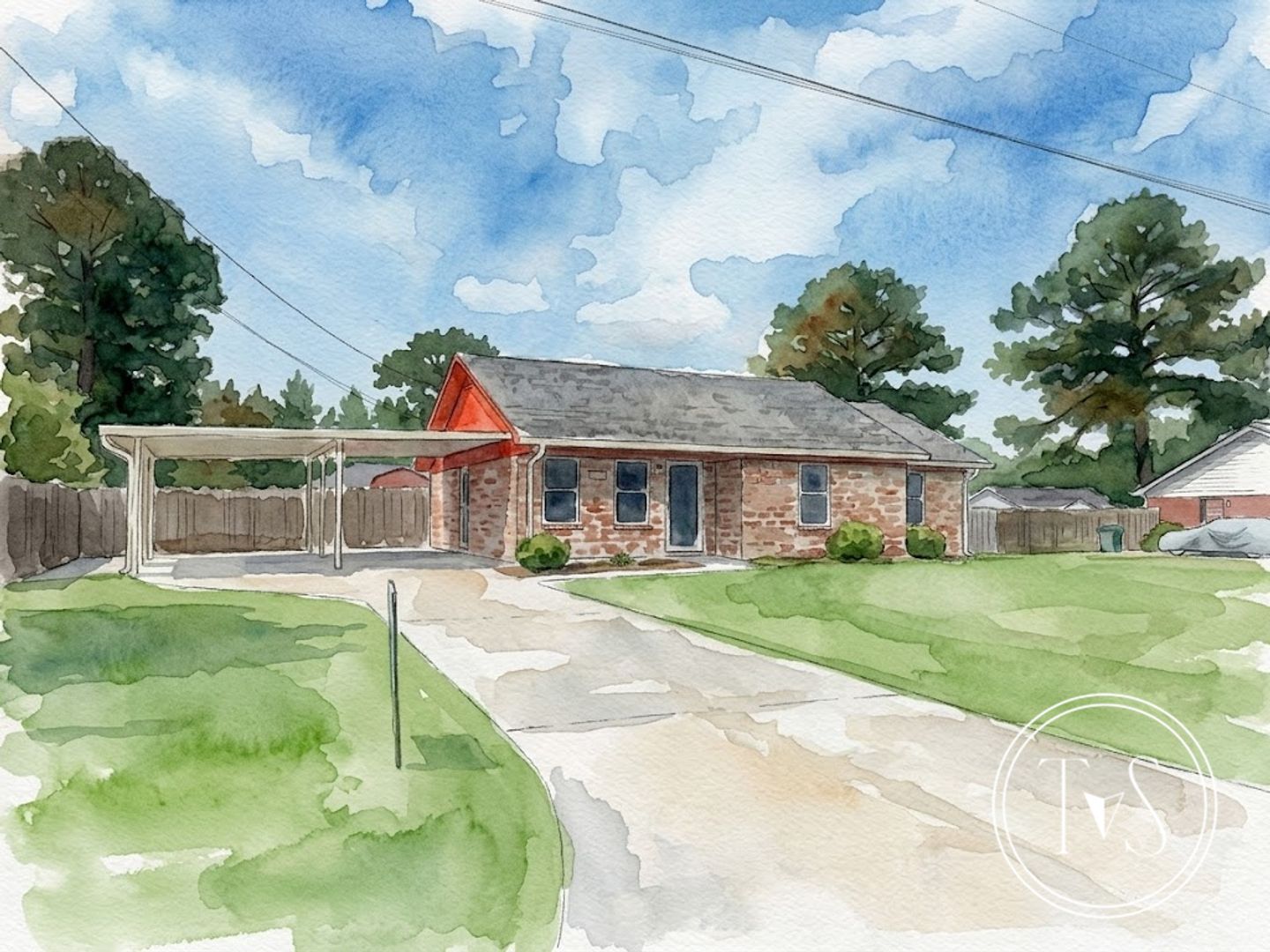 Hinesville House: 142 NE Shayna Drive
