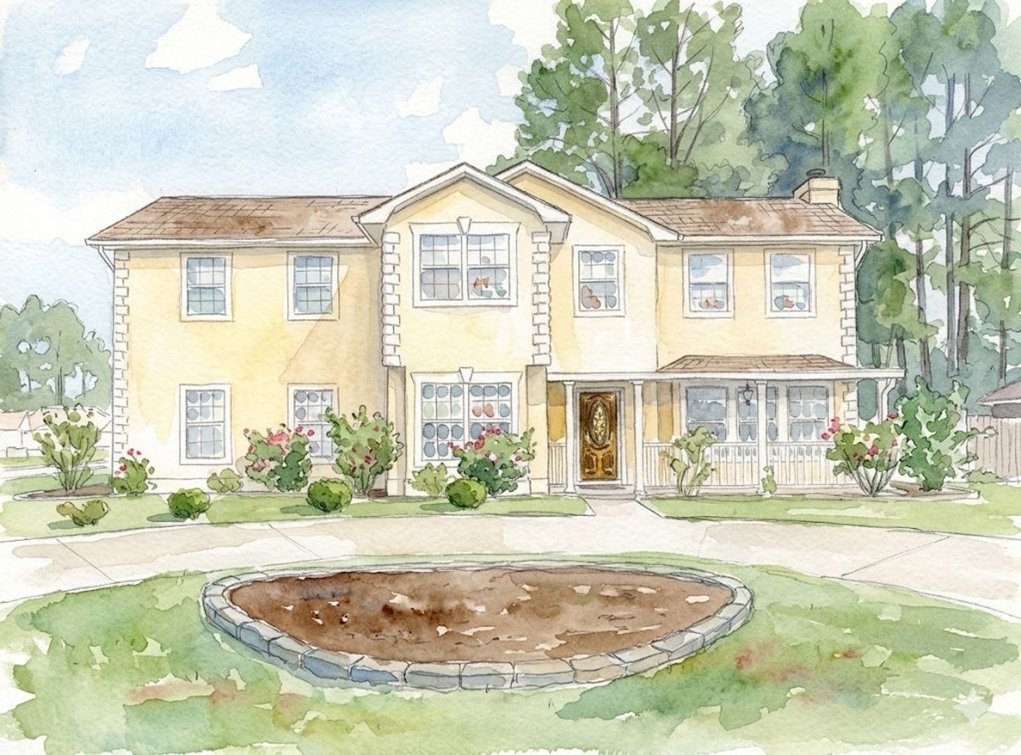 Hinesville House: 1909 Stonehenge Drive