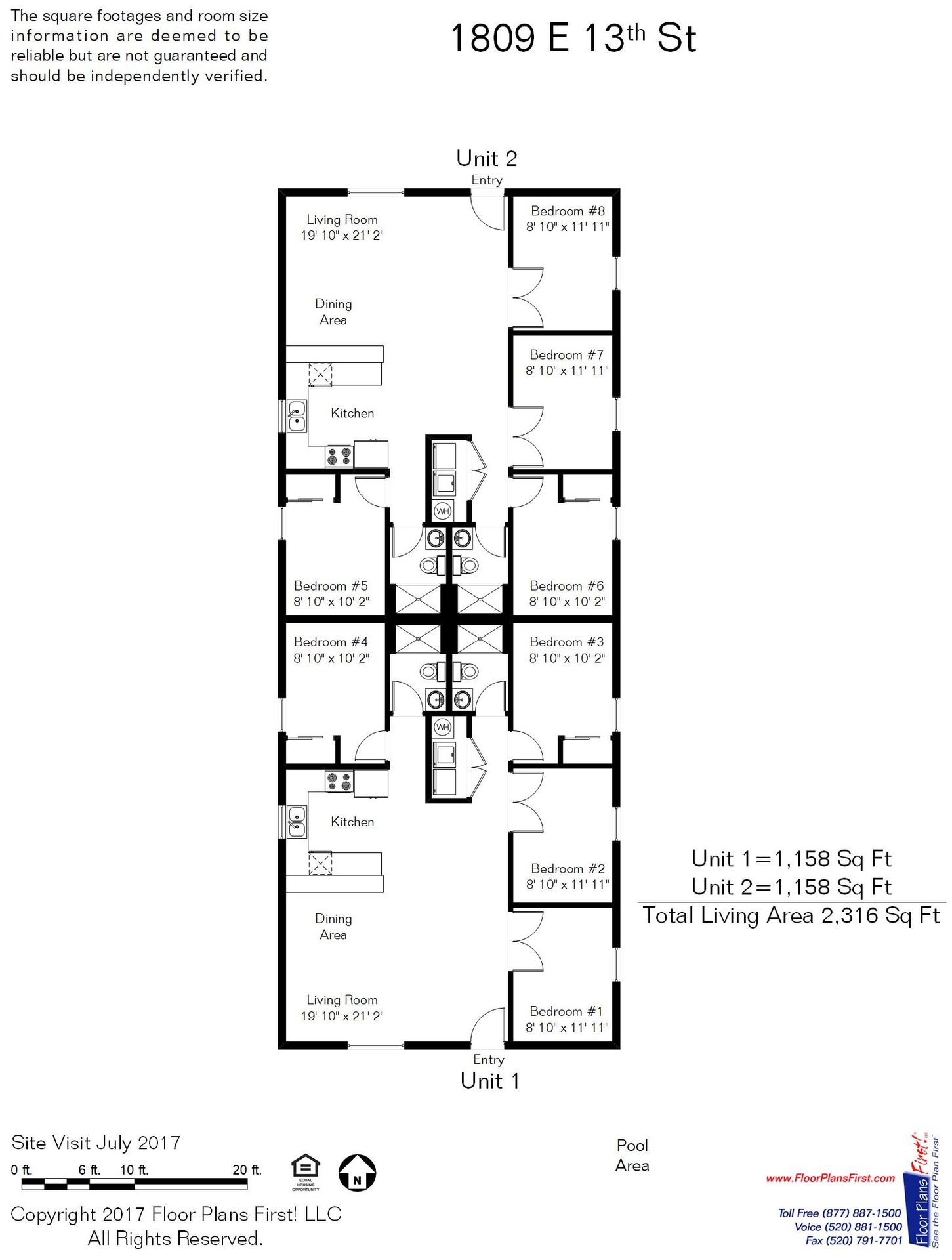 Tucson Multiplex: 1809 E. 13th St.