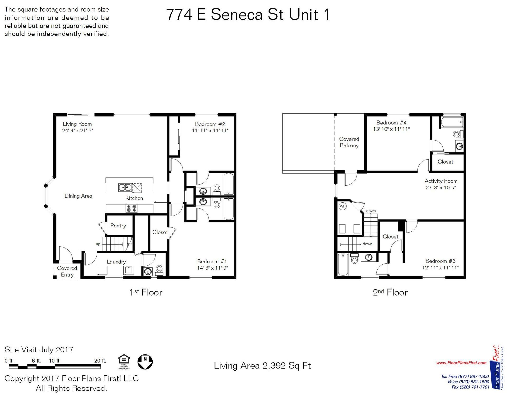 Tucson Apartment: 774 E. Seneca St.