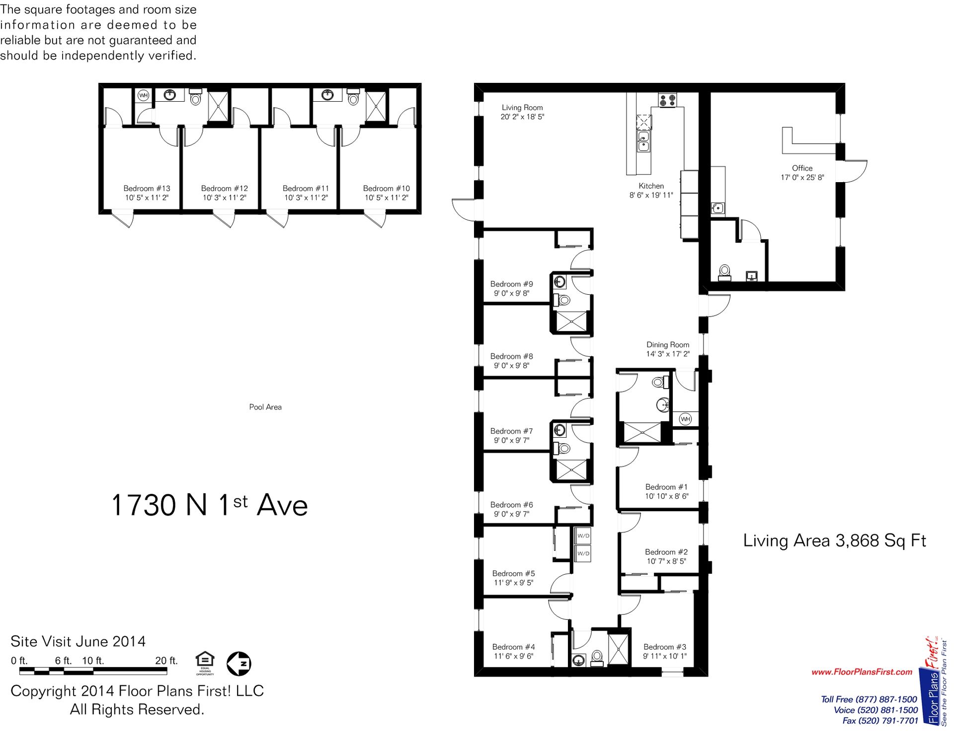 Tucson Apartment: 1724 & 1730 N. 1st Ave.