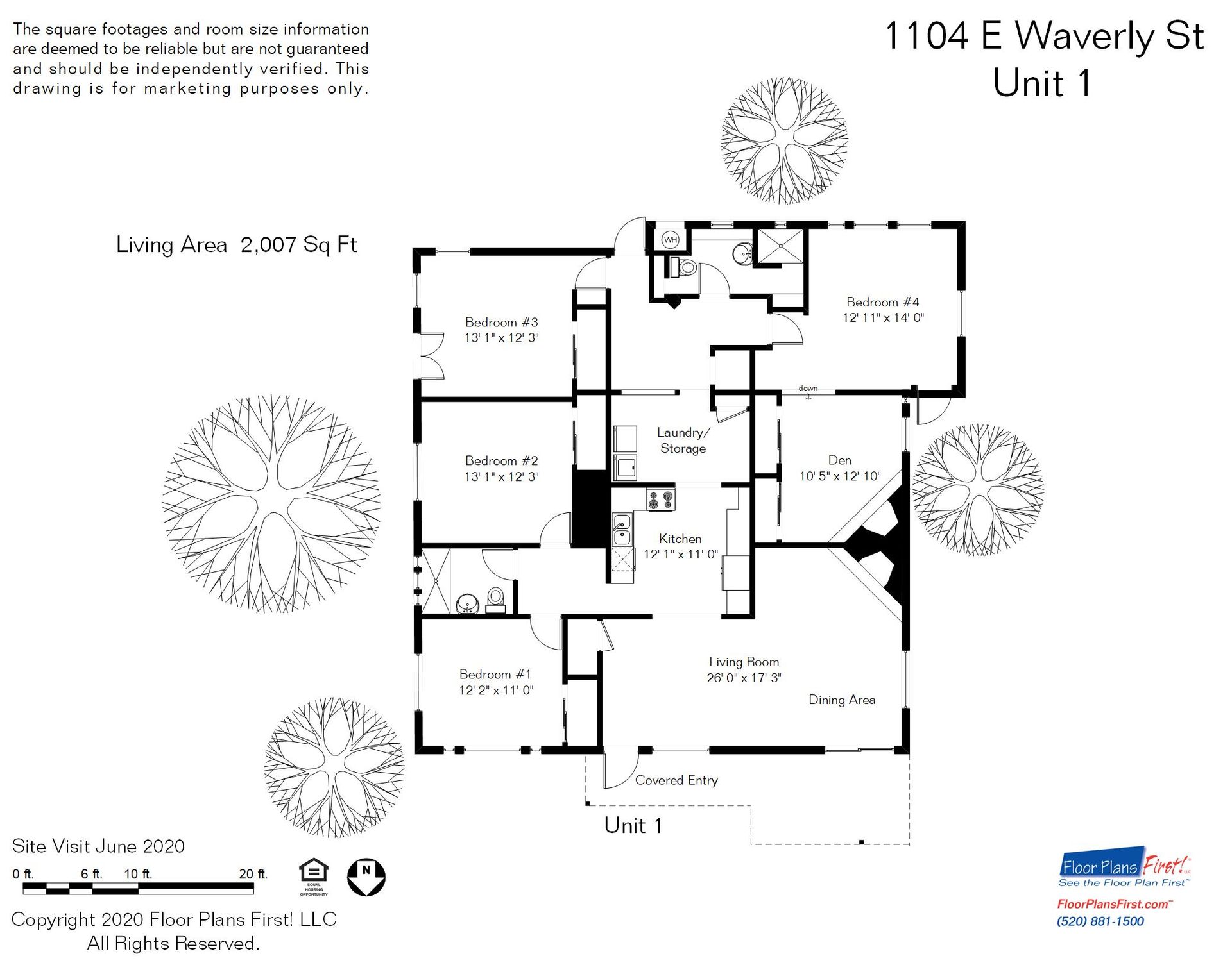 Tucson Apartment: 1104 E. Waverly St.