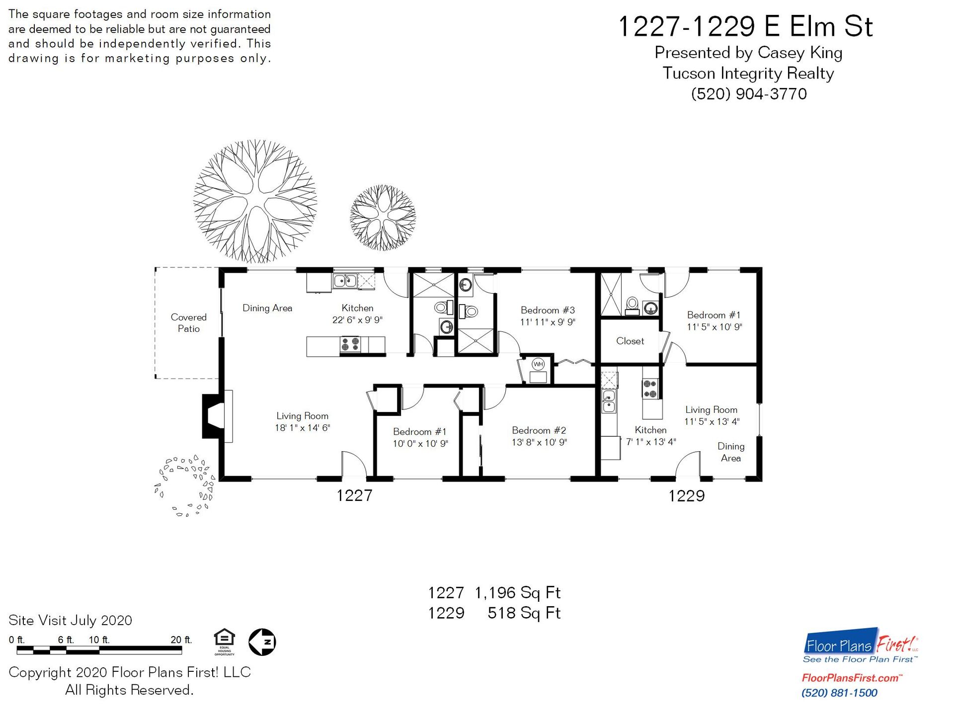 Tucson Apartment: 1223-1235 E. Elm St.