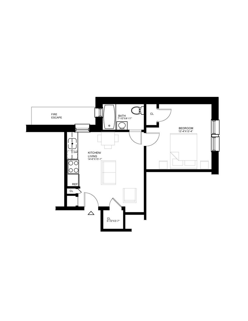 Weehawken Apartment: 117 Parkview