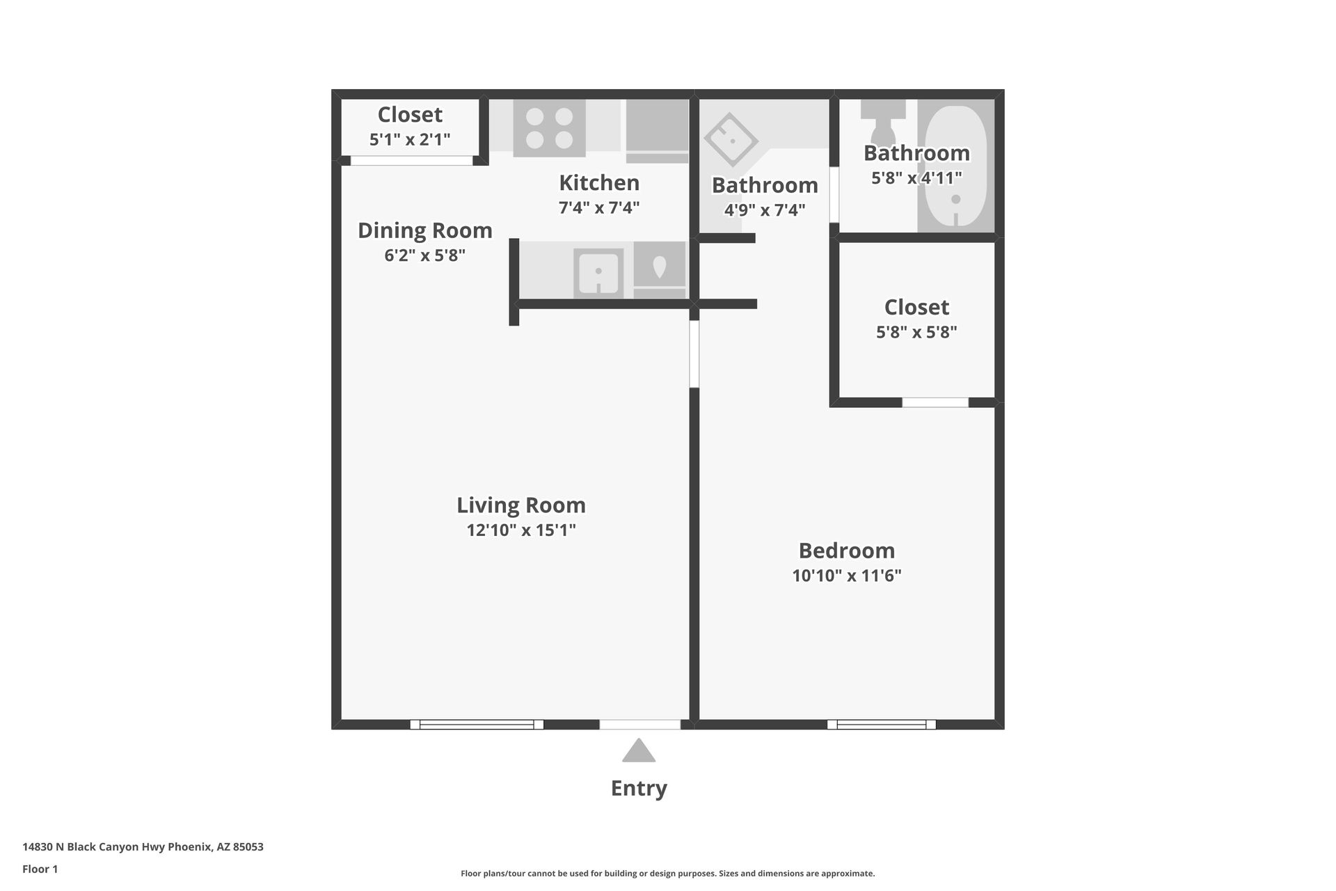 Phoenix Apartment: 14830 N Black Canyon Hwy