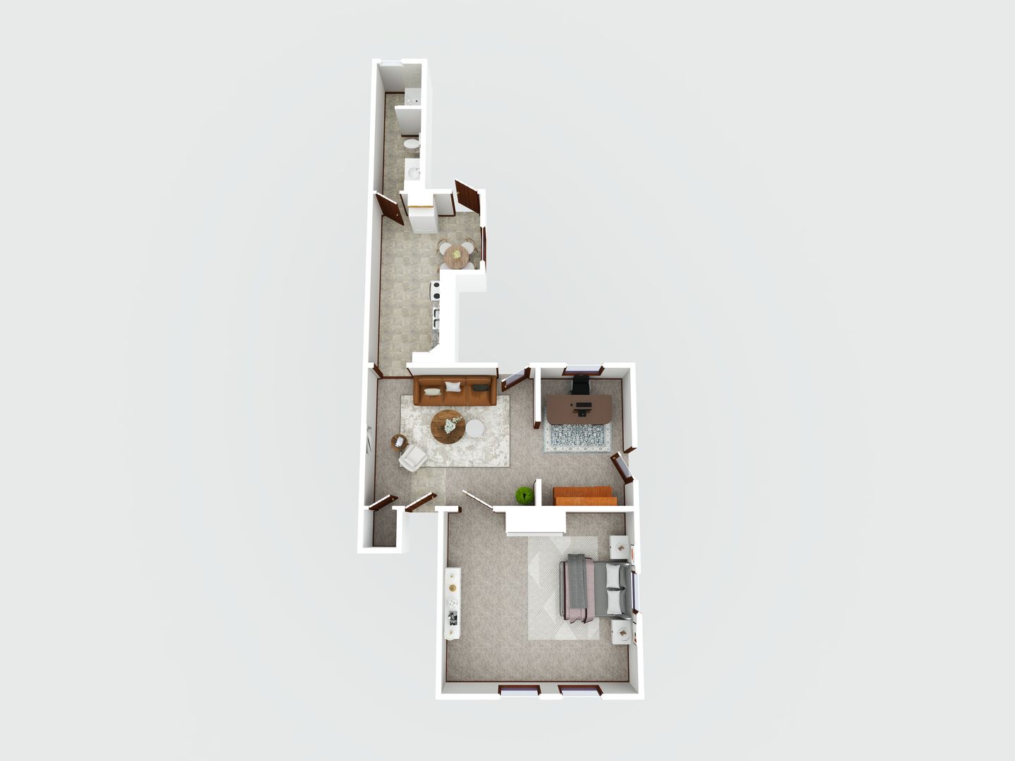 Lafayette Apartment: 1028 Tippecanoe Street