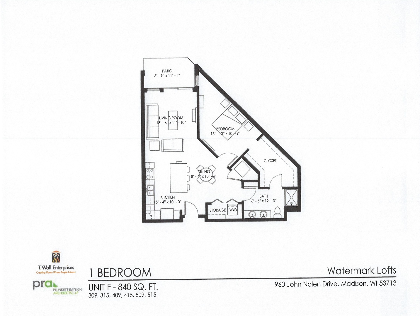 MADISON Apartment: 960 JOHN NOLEN DRIVE