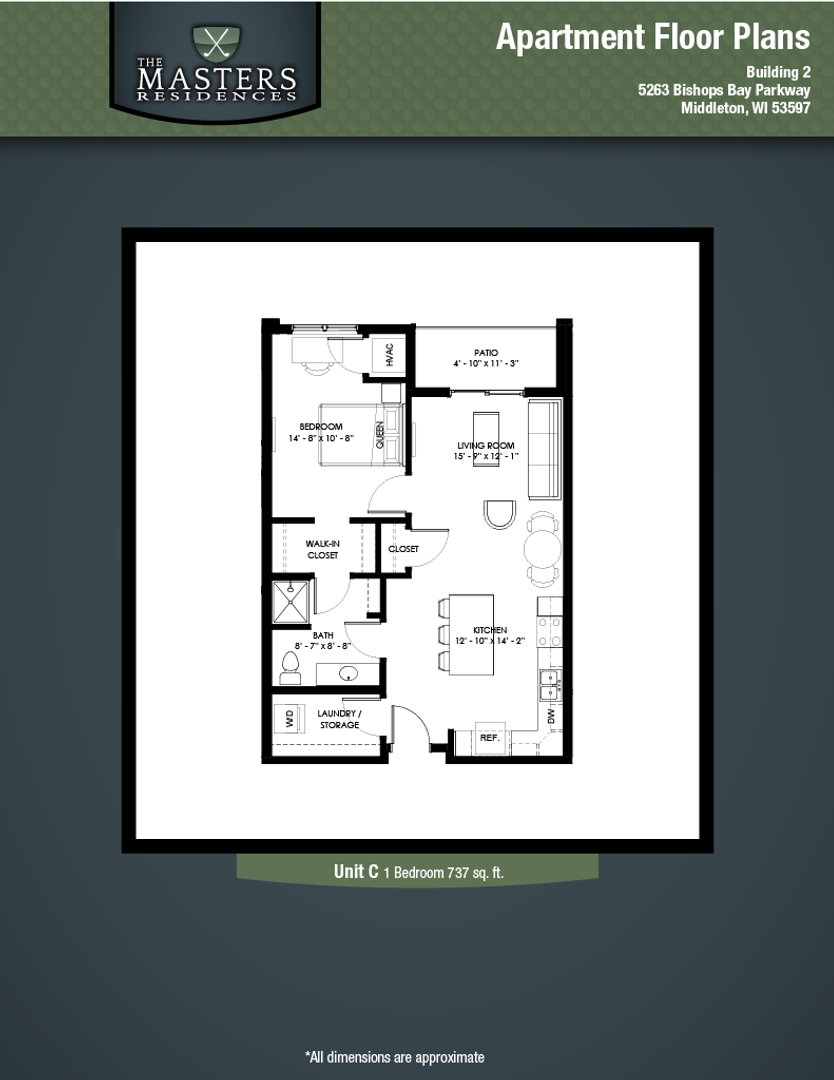 MIDDLETON Apartment: 5269 BISHOPS BAY PARKWAY