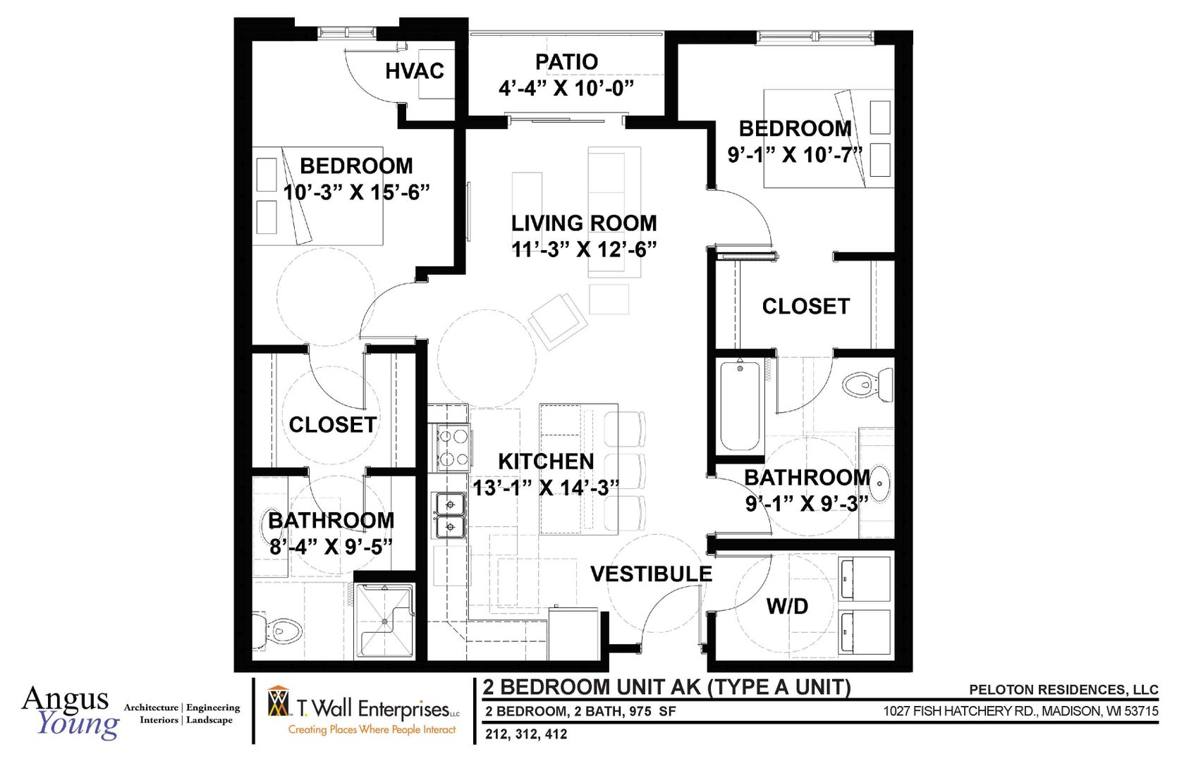 Madison Apartment: 1027 Fish Hatchery Road