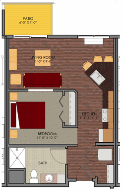 Unique Brand New Studio – photo 1