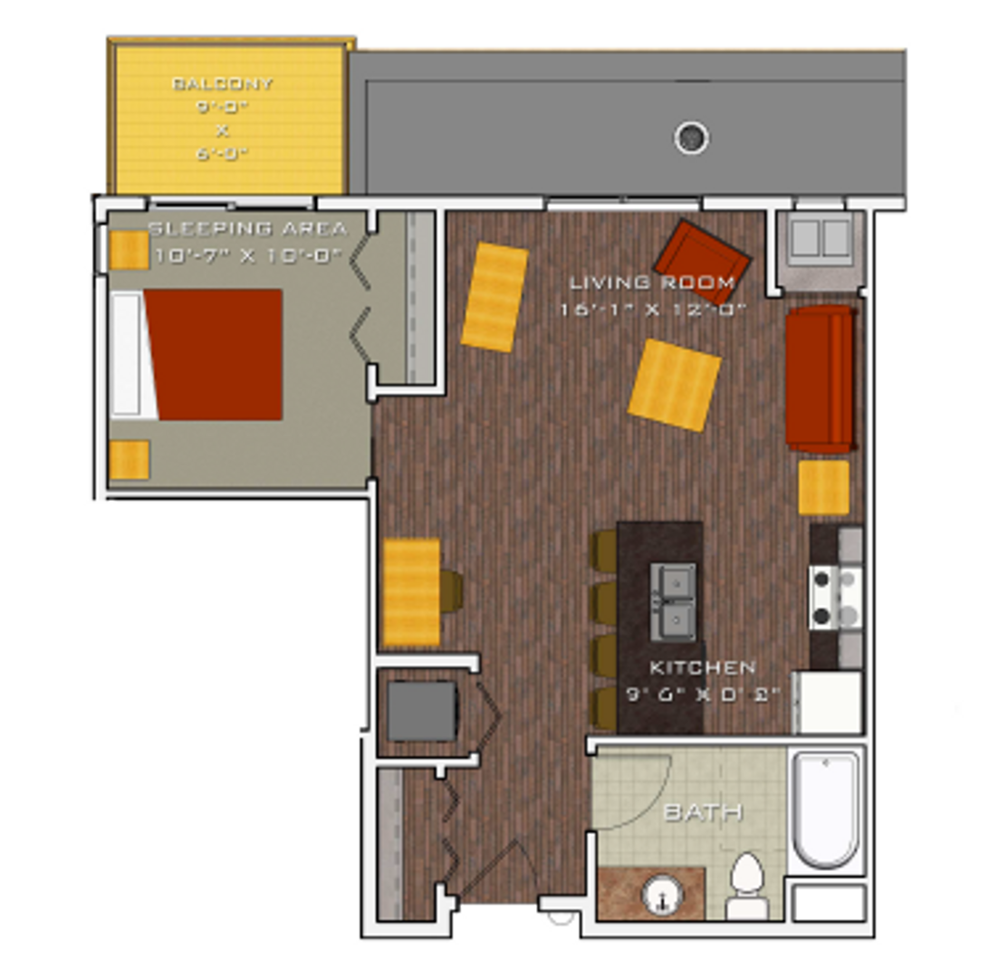 Madison Apartment: 4603 DiLoreto Ave