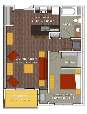 Brand New One Bedroom with Luxury Finishes – photo 1