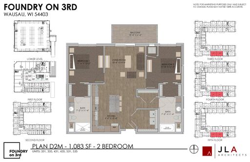 Stunning 2-Bedroom with a Private Balcony – photo 1